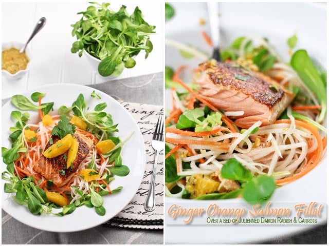 Orange Ginger Salmon Fillet | by Sonia! The Healthy Foodie