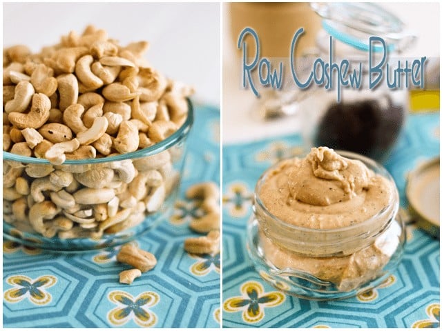 Homemade Cashew Butter | thehealthyfoodie.com