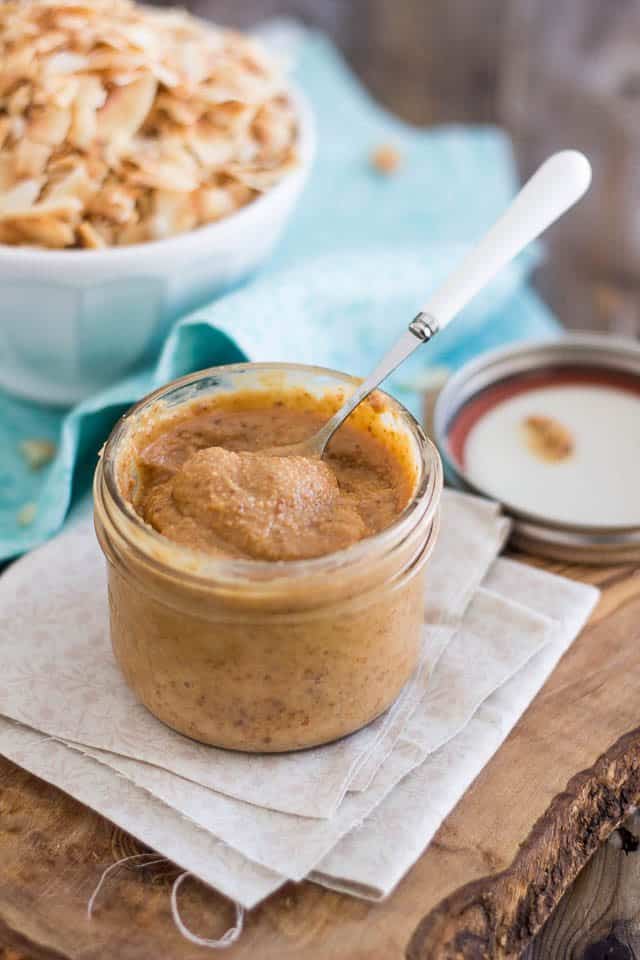 Homemade All Natural Toasted Almond Butter