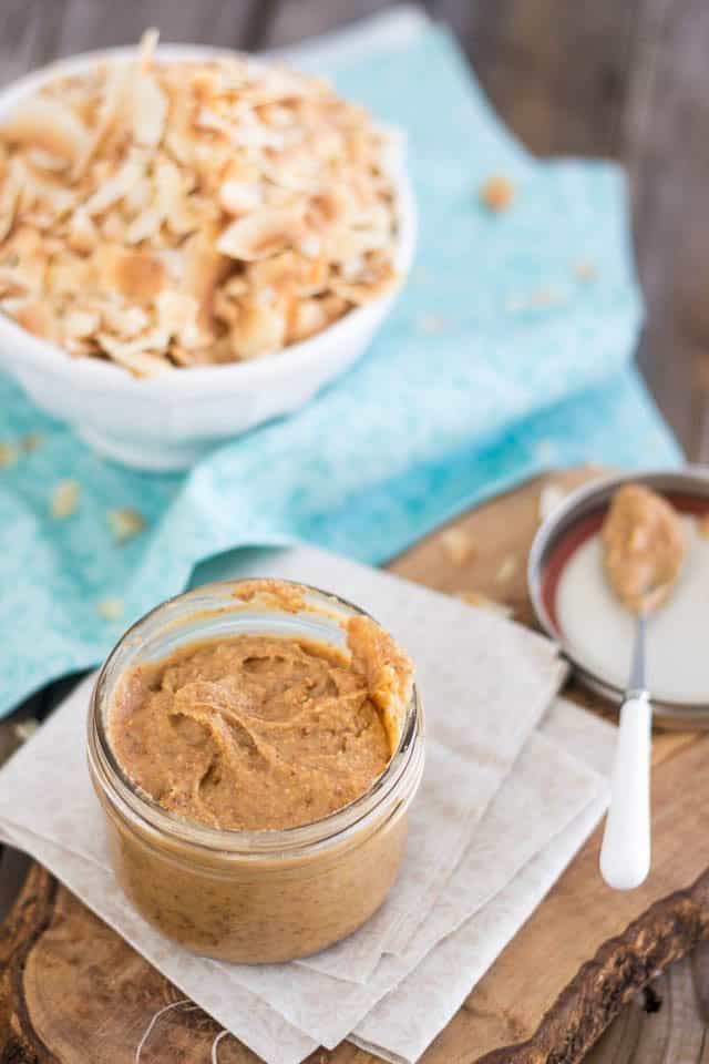 Homemade All Natural Toasted Almond Butter