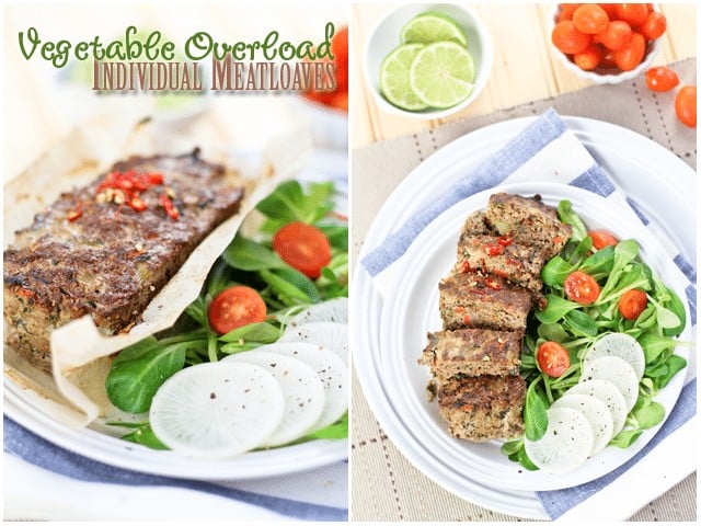 Vegetable Overload Individual Meatloaves | by Sonia! The Healthy Foodie