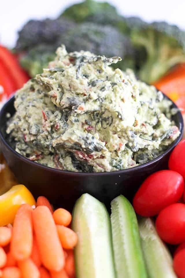 Avocado Spinach Dip | by Sonia! The Healthy Foodie