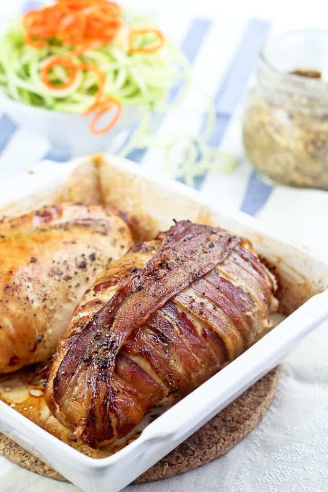 Bacon Wrapped Chicken Breasts | by Sonia! The Healthy Foodie