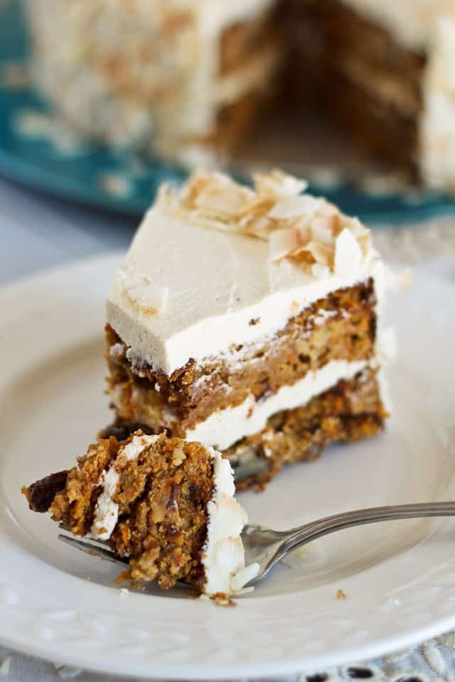 Almost Paleo Carrot Cake | by Sonia! The Healthy Foodie