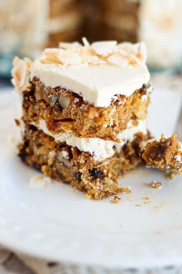 Almost Paleo Carrot Cake | by Sonia! The Healthy Foodie