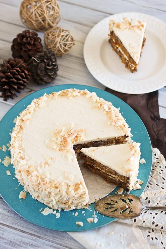 Almost Paleo Carrot Cake | by Sonia! The Healthy Foodie