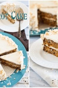 Almost Paleo Carrot Cake | by Sonia! The Healthy Foodie