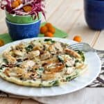 Apple Chicken Egg White Omelet | by Sonia! The Healthy Foodie