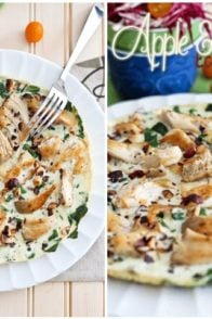 Apple Chicken Egg White Omelet | by Sonia! The Healthy Foodie