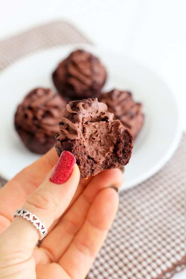 Mini Chocolate Cookie Cups | by Sonia! The Healthy Foodie