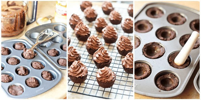 Mini Chocolate Cookie Cups | by Sonia! The Healthy Foodie