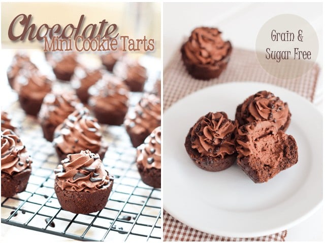 Mini Chocolate Cookie Cups | by Sonia! The Healthy Foodie