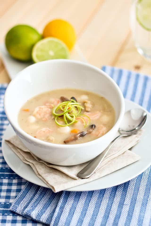 Creamy Seafood Chowder | by Sonia! The Healthy Foodie