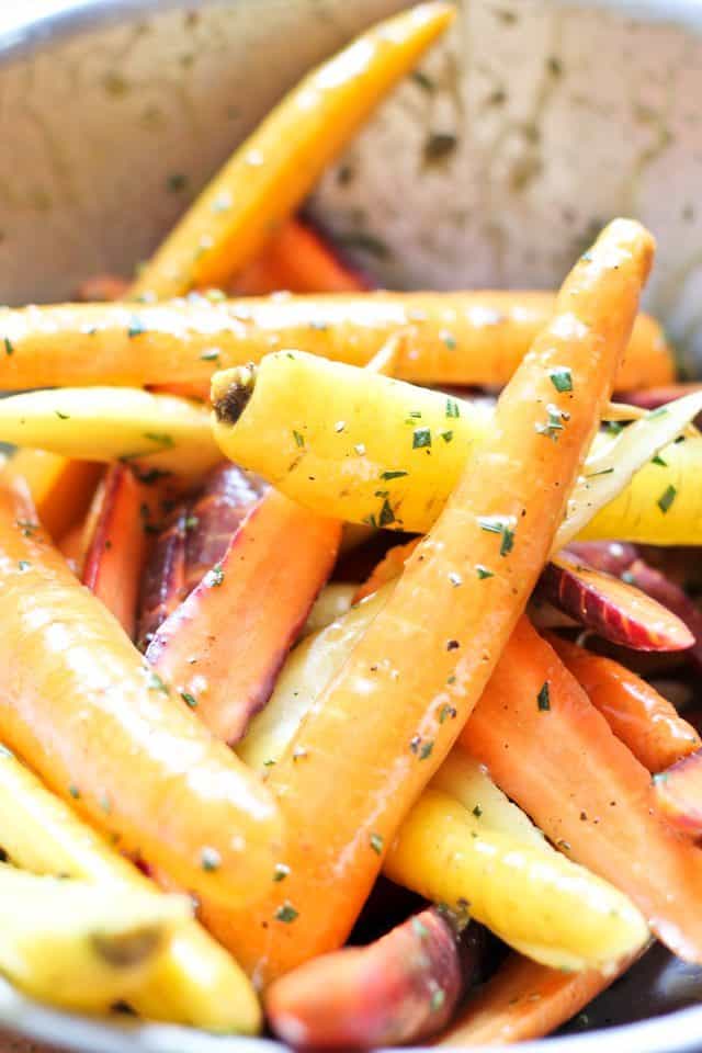 Honey Mustard Glazed Carrots | by Sonia! The Healthy Foodie