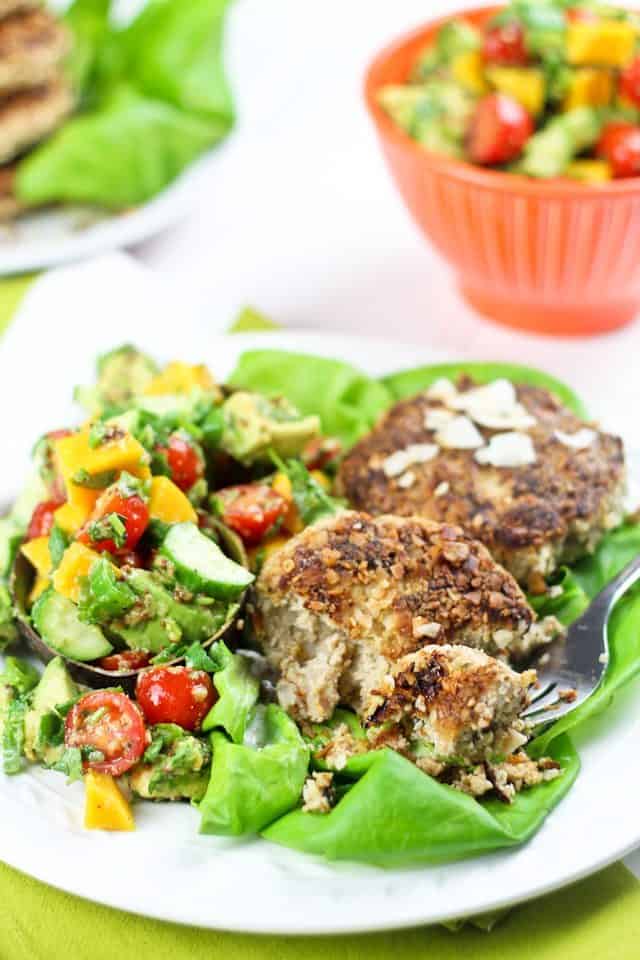 Coconut and Plantain Pork Patties | By Sonia! The Healthy Foodie