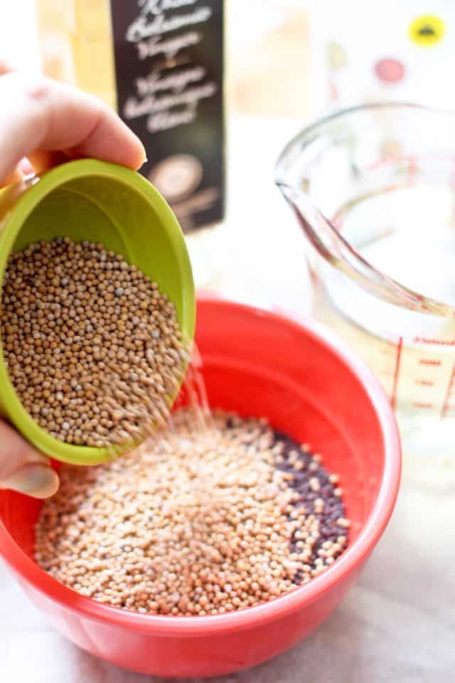 Home Made Whole Grain Mustard | by Sonia! The Healthy Foodie