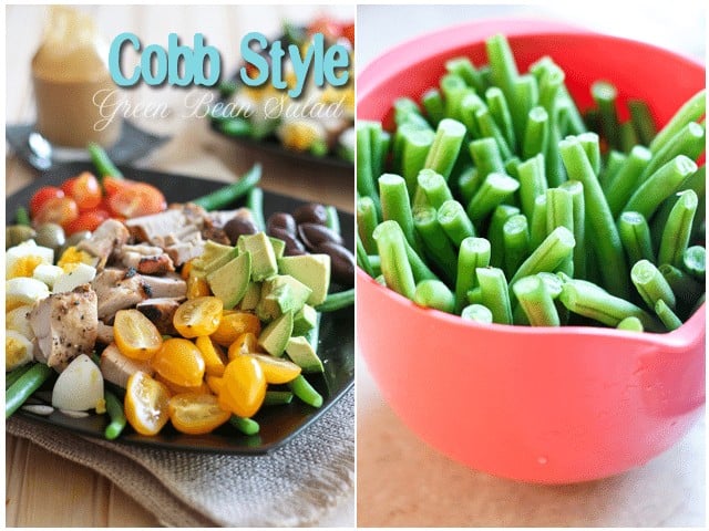 Cobb Style Green Bean Salad | by Sonia! The Healthy Foodie