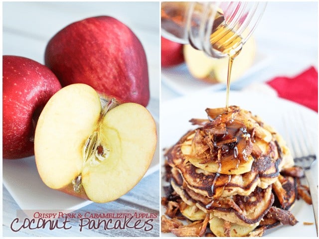 Crispy Pork and Apple Pancakes | by Sonia! The Healthy Foodie
