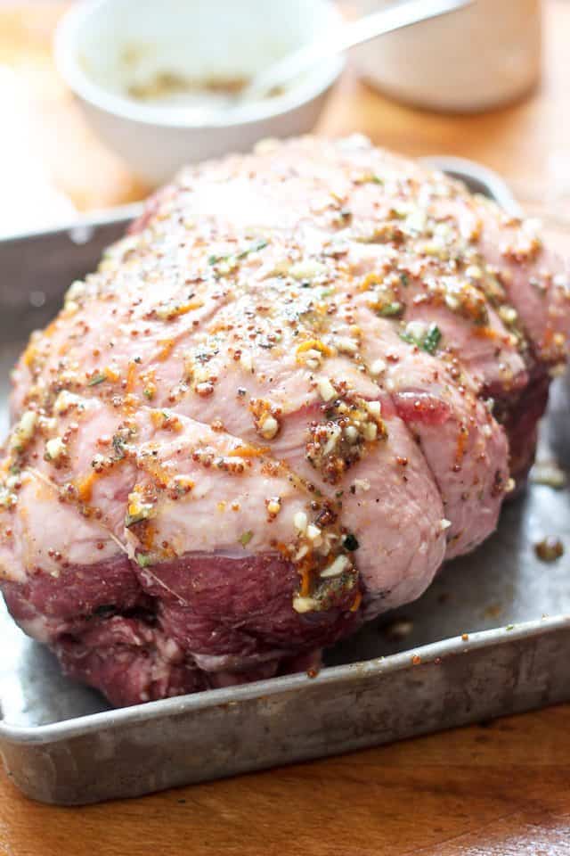 Orange Infused Leg of Lamb | by Sonia! The Healthy Foodie