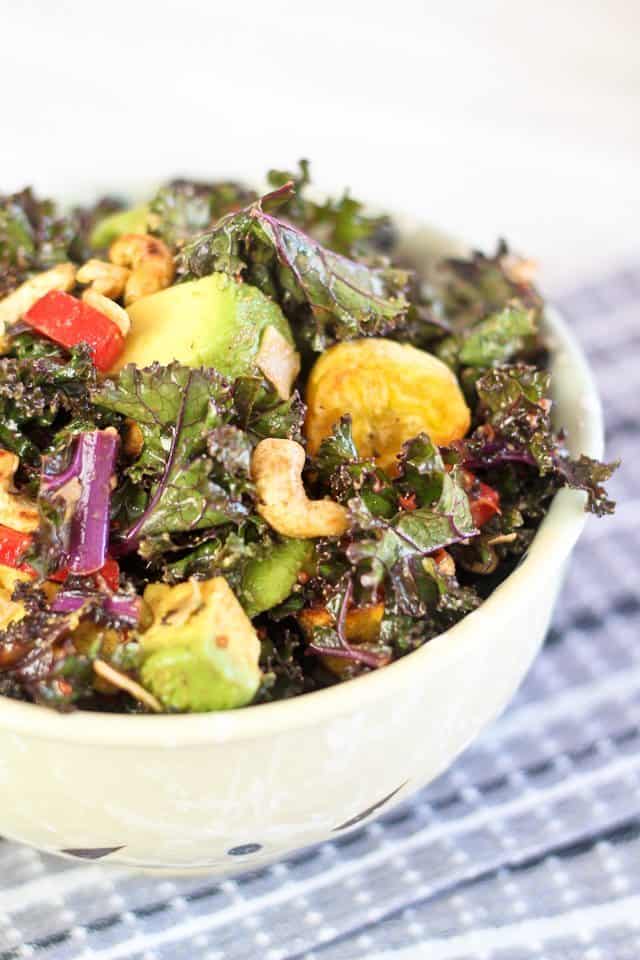 Massaged Kale Salad | by Sonia! The Healthy Foodie