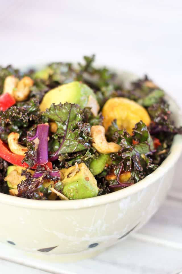 Massaged Kale Salad | by Sonia! The Healthy Foodie