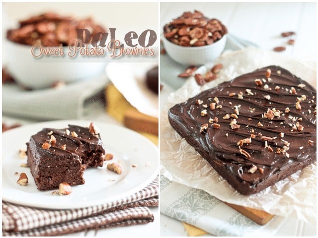 Paleo Sweet Potato Brownies | by Sonia! The Healthy Foodie