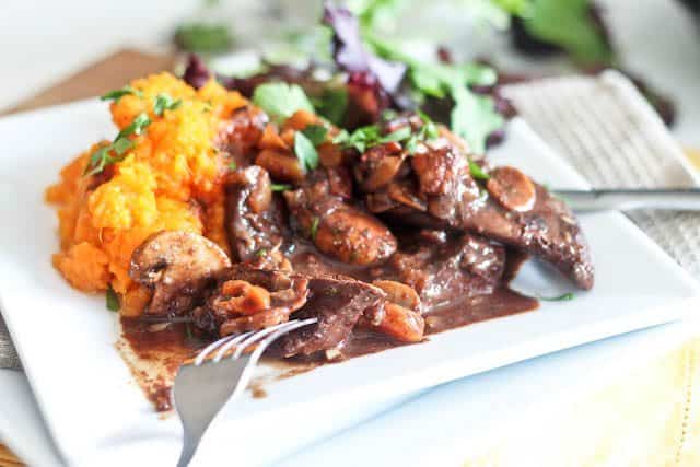  Bacon and Apricot Beef Liver / by Sonia! The Healthy Foodie