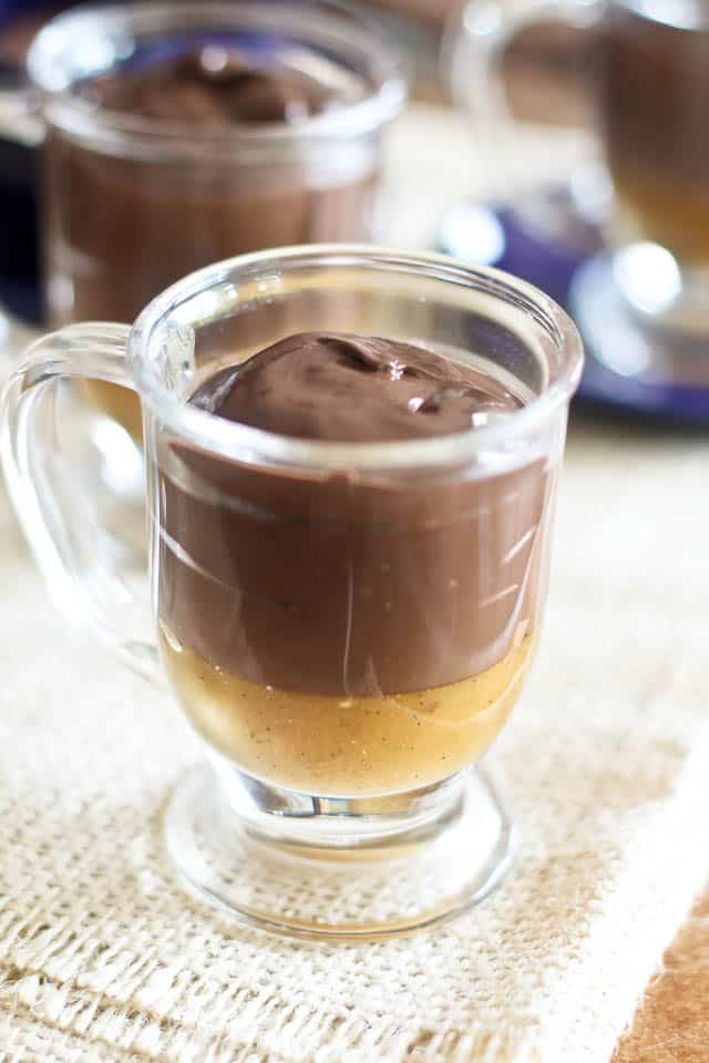 Pot de creme au chocolat