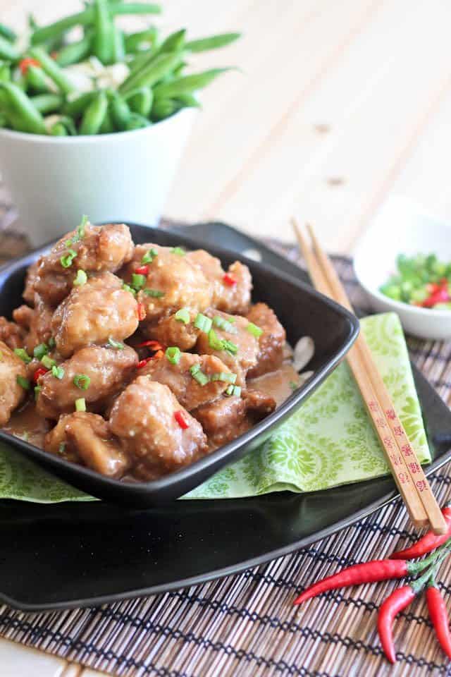 General Tso Chicken Paleo Style | by Sonia! The Healthy Foodie