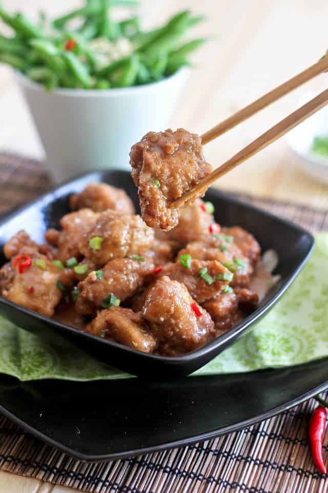 General Tso Chicken Paleo Style | by Sonia! The Healthy Foodie
