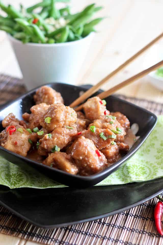 General Tso Chicken Paleo Style | by Sonia! The Healthy Foodie