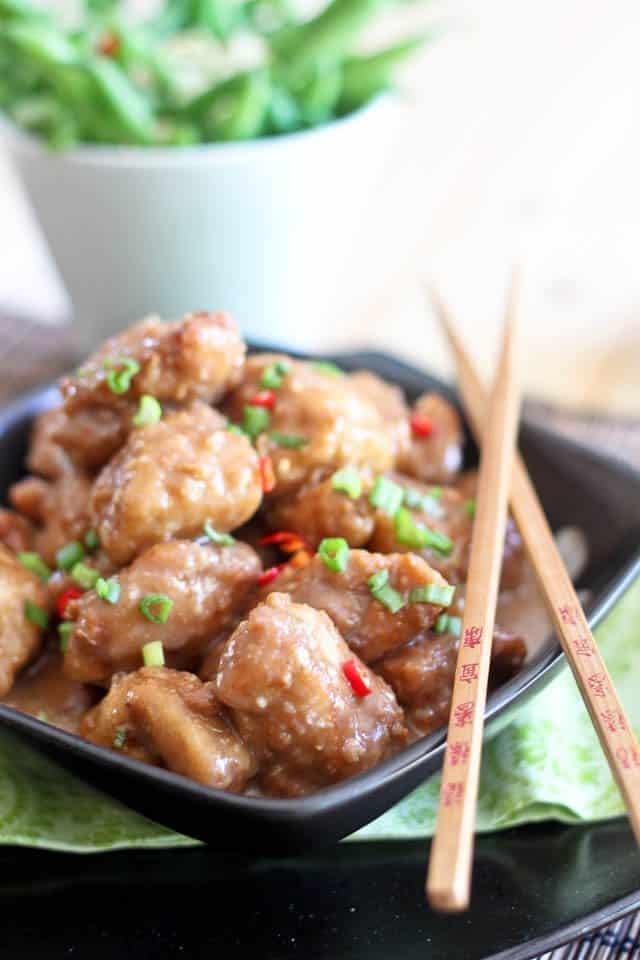 General Tso Chicken Paleo Style | by Sonia! The Healthy Foodie