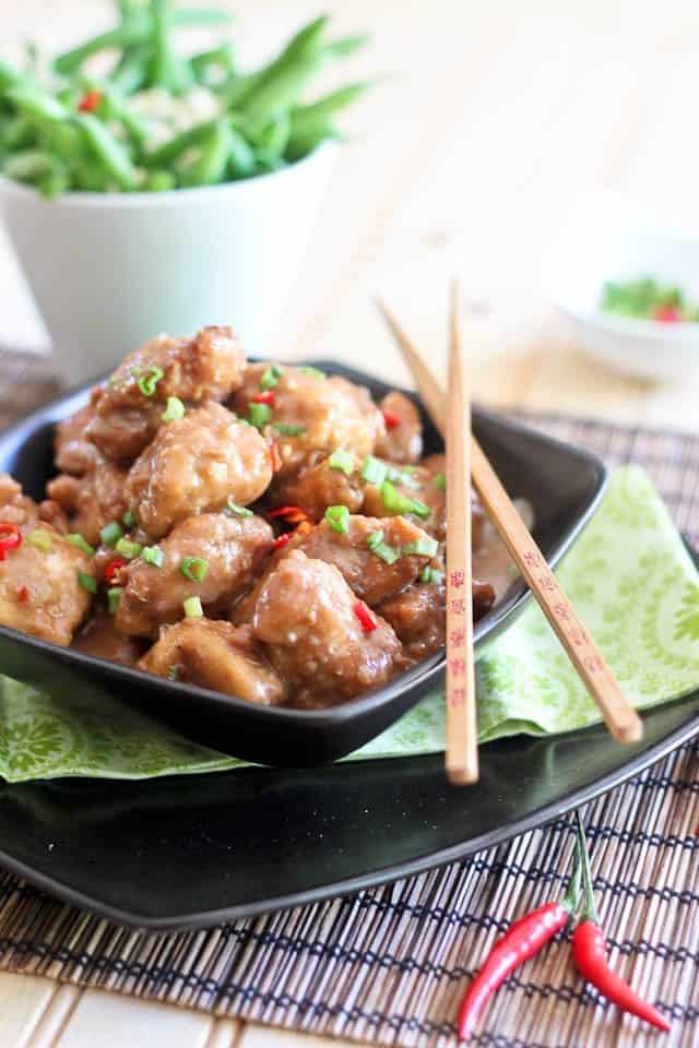 General Tso Chicken Paleo Style | by Sonia! The Healthy Foodie