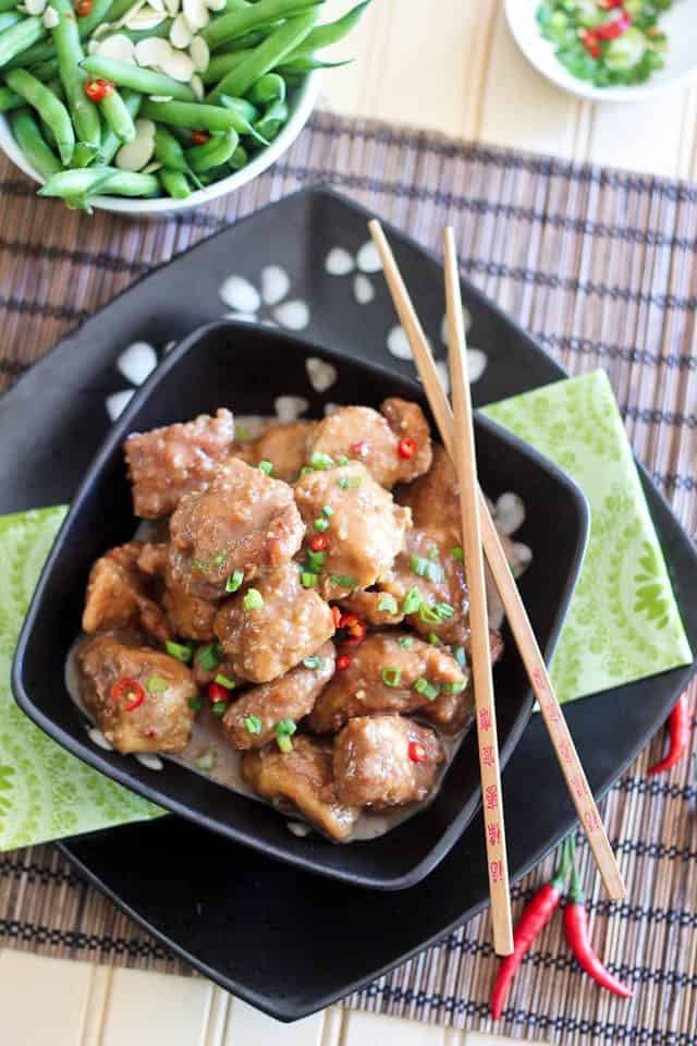 General Tso Chicken Paleo Style | by Sonia! The Healthy Foodie