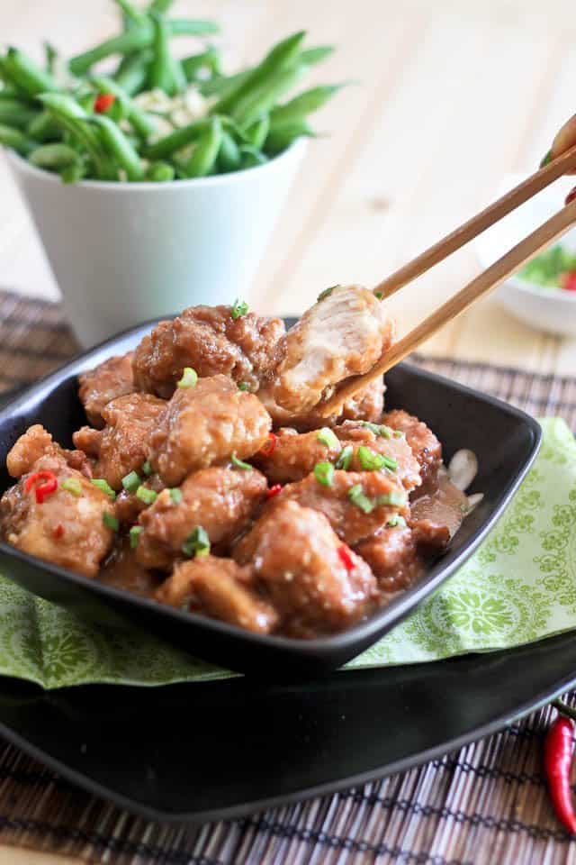 General Tso Chicken Paleo Style | by Sonia! The Healthy Foodie