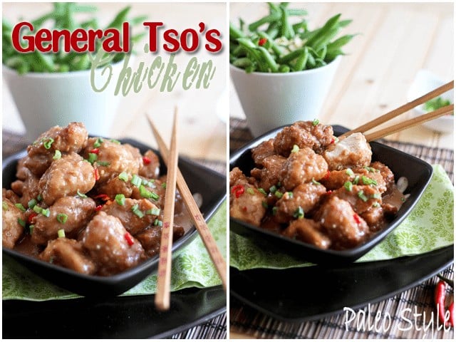 General Tso Chicken Paleo Style | by Sonia! The Healthy Foodie