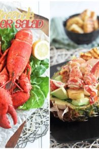 Grilled Pineapple and Lobster Salad | by Sonia! The Healthy Foodie