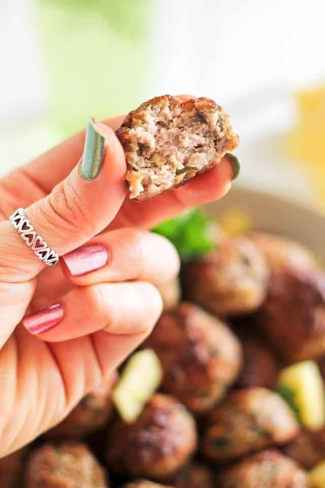 Pineapple Meatballs | by Sonia! The Healthy Foodie