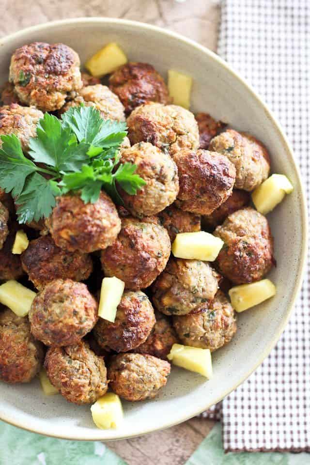 Pineapple Meatballs | by Sonia! The Healthy Foodie