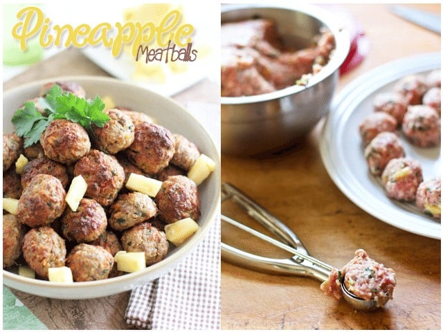 Pineapple Meatballs | by Sonia! The Healthy Foodie