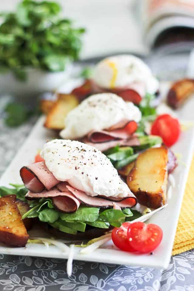 Poached Egg on Portebello | by Sonia! The Healthy Foodie