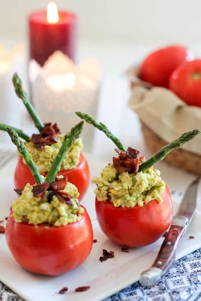 Stuffed Fresh Tomatoes | by Sonia! The Healthy Foodie