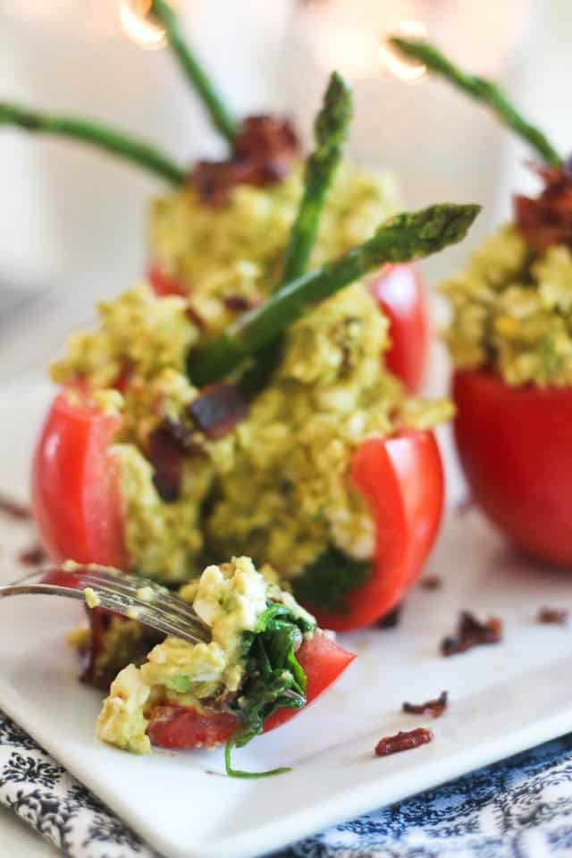 Stuffed Fresh Tomatoes | by Sonia! The Healthy Foodie