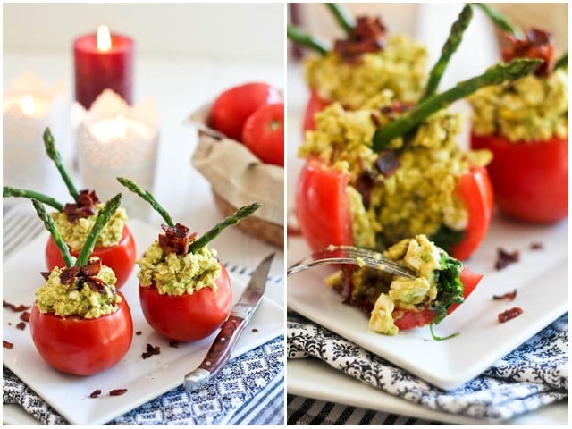 Stuffed Fresh Tomatoes | by Sonia! The Healthy Foodie