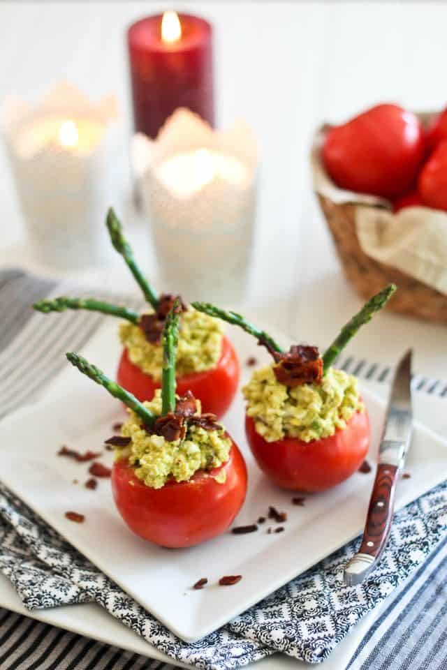 Stuffed Fresh Tomatoes | by Sonia! The Healthy Foodie