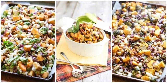 Butternut Squash Brussel Sprout Jicama Hash | by Sonia! The Healthy Foodie