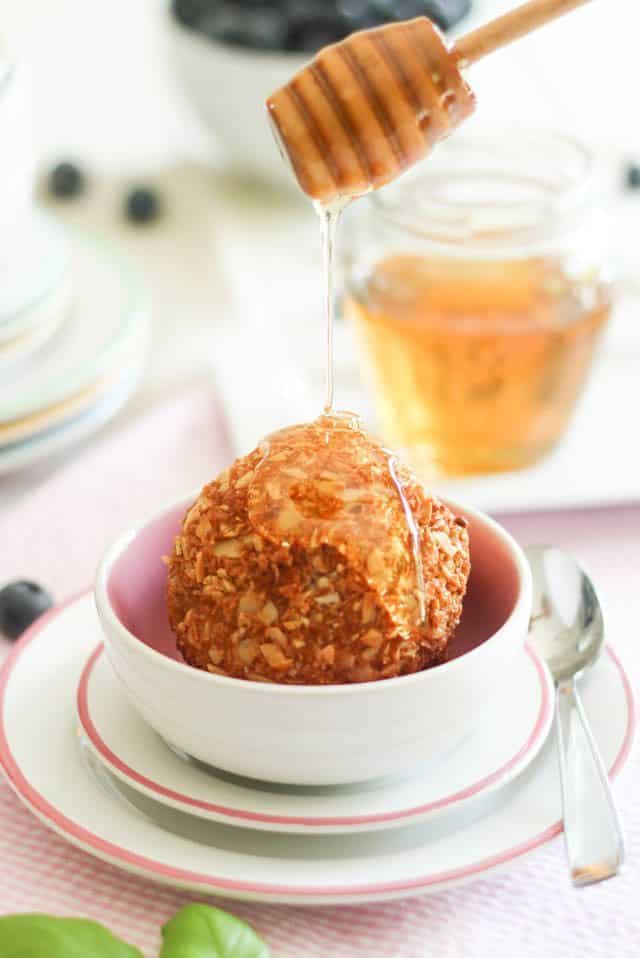 Toasted Coconut Fried Ice Cream | by Sonia! The Healthy Foodie