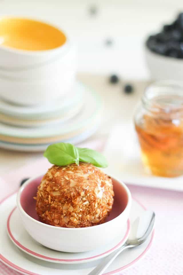 Toasted Coconut Fried Ice Cream | by Sonia! The Healthy Foodie