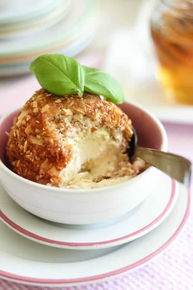 Toasted Coconut Fried Ice Cream | by Sonia! The Healthy Foodie