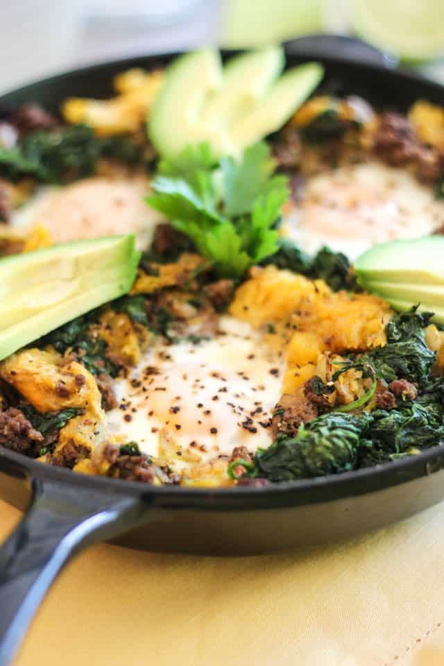 Beefy Breakfast Skillet